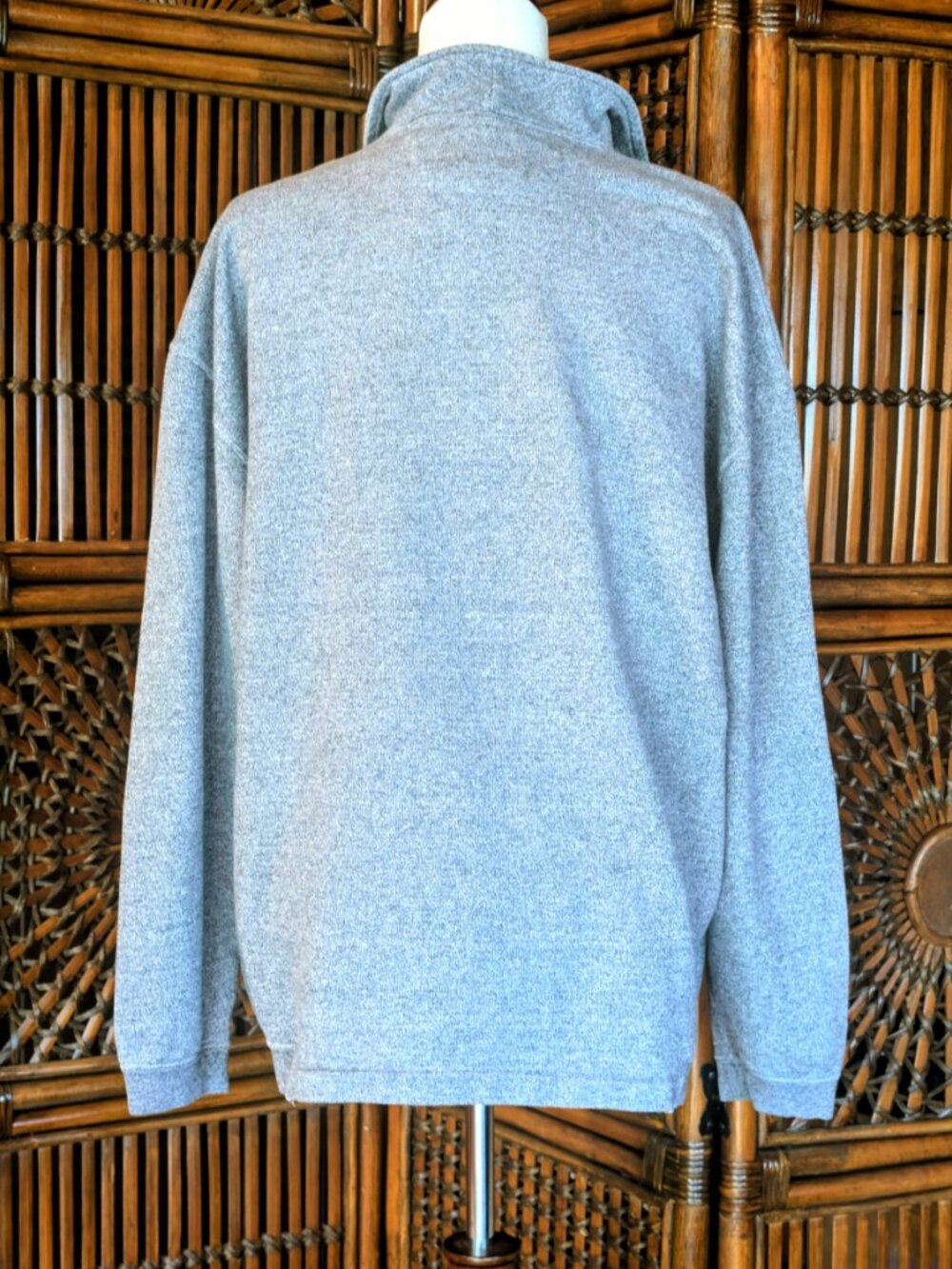 NEIMAN MARCUS Competitive Edge - 1/2 Zip LS Sweatshirt - VTG 80s - XL - Picture 5 of 16